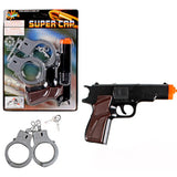 Load image into Gallery viewer, Detective Pistol 8 Shot Gun With Hand Cuffs