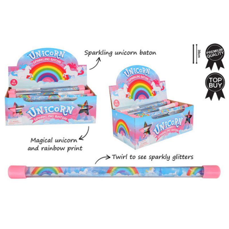 Sparkling Unicorn Baton - 30cm
