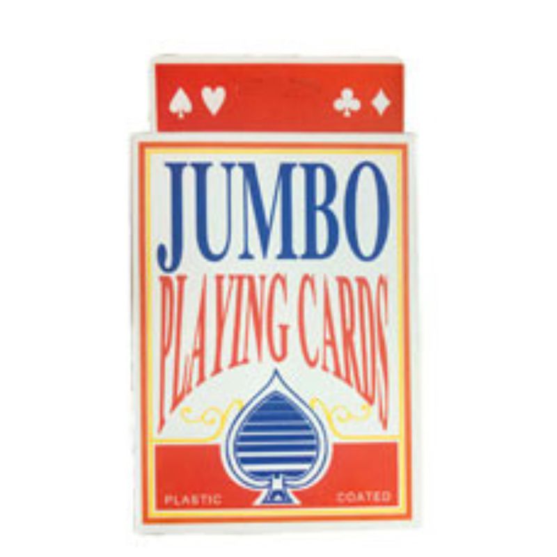 Jumbo Playing Cards - 12.5cm x 9cm x 2cm