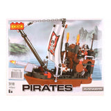 Load image into Gallery viewer, 167 Piece Pirate Ship Build Blocks - 26cm x 21cm x 6cm
