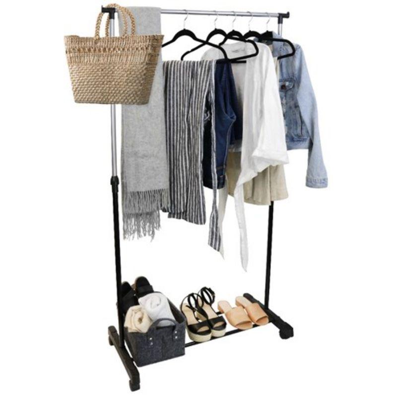 Single Garment Rack with Wheels - 82cm x 150cm