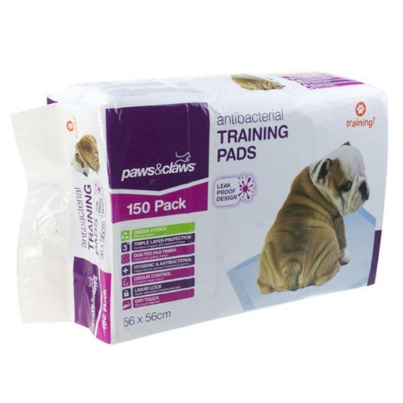 150 Pack Antibacterial Pet Training Pads - 56cm x 56cm