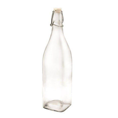 1L Glass Bottle - 32.5cm x 8cm - The Base Warehouse