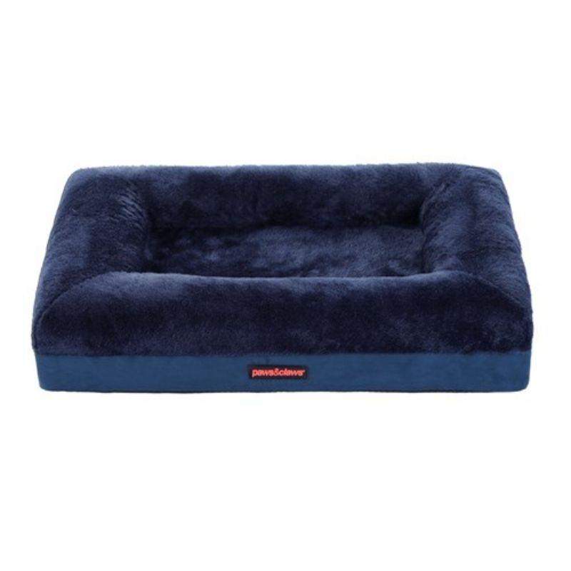 Winston Orthopedic Foam Walled Navy Bed - 70cm x 50cm x 17cm