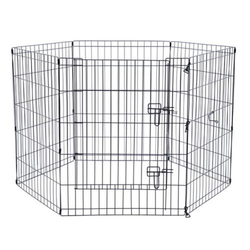 PET PLAY PEN 6 SIDED LGE61X76CM X 6 PANELS