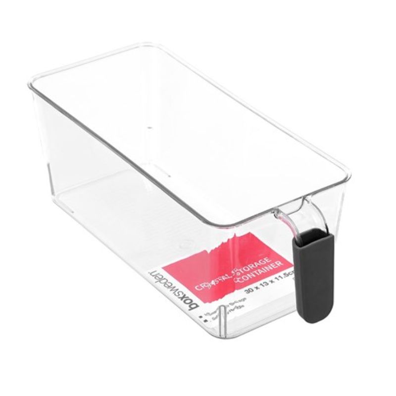 Crystal Drawer Basket with Soft Grip - 30cm x 13cm x 11.5cm