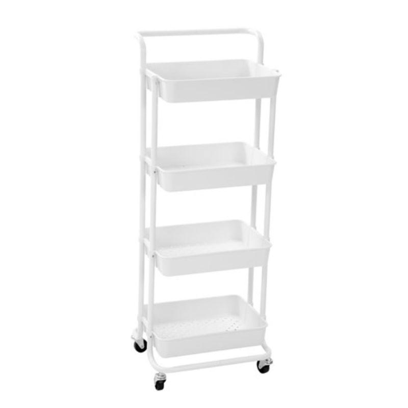 Boxsweden Move 4 Tier Trolley - 43cm x 34cm x 114cm