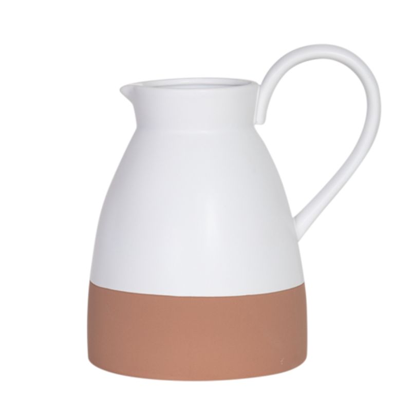 Ceramic Vase Jug - 22.5cm x 17cm x 25cm