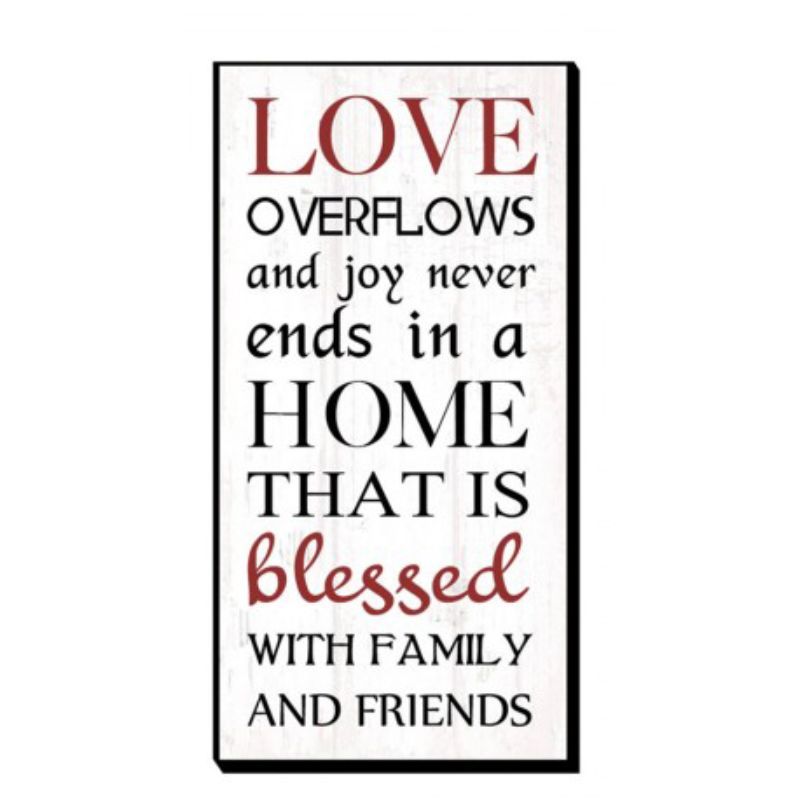 Love Plaque - 40cm