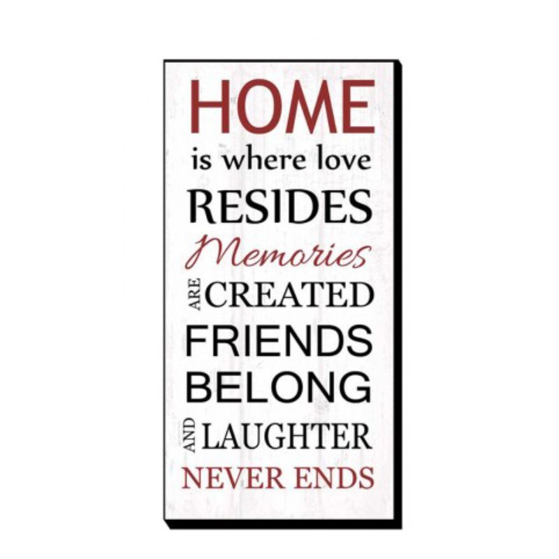 Home Plaque - 40cm