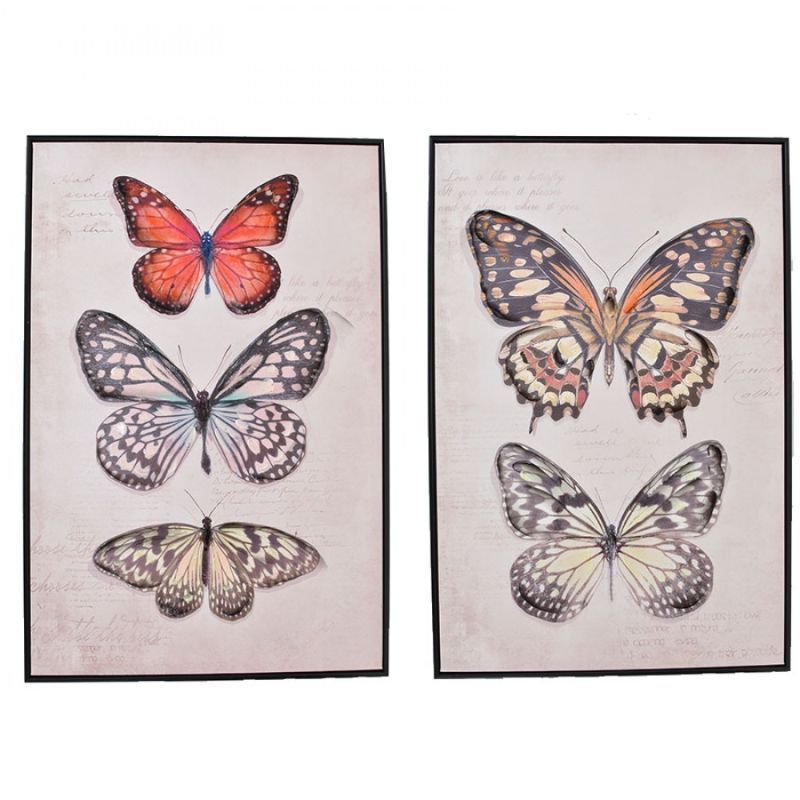 Hand Painted Picture With Frame - 90cm