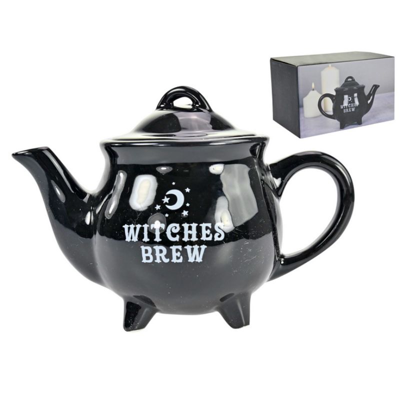 Black Witch Brew Tea Pot - 13cm x 20cm