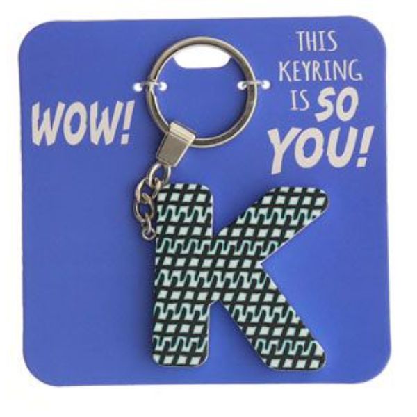 K Male Keyring