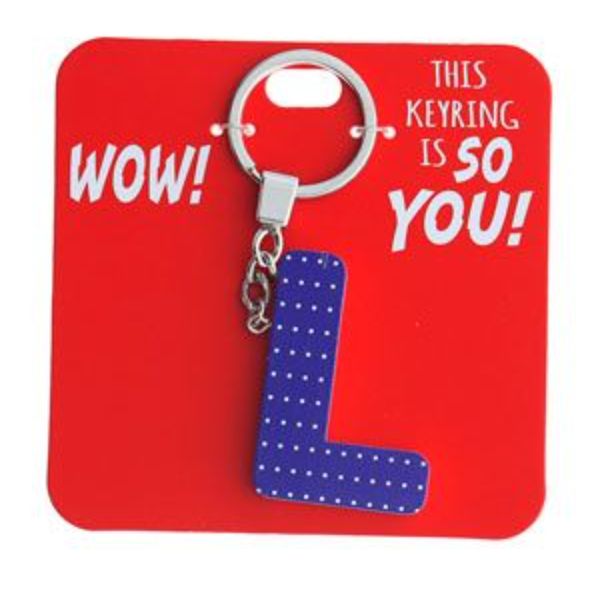 L Male Keyring