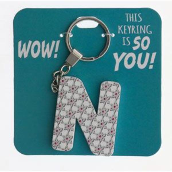 N Female Keyring