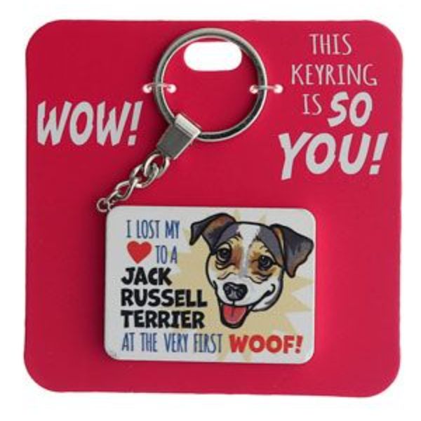 Jack Russell Keyring