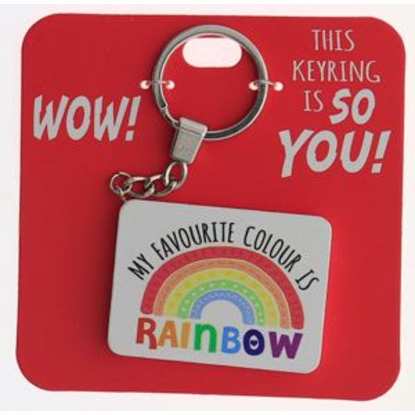 Rainbow Keyring