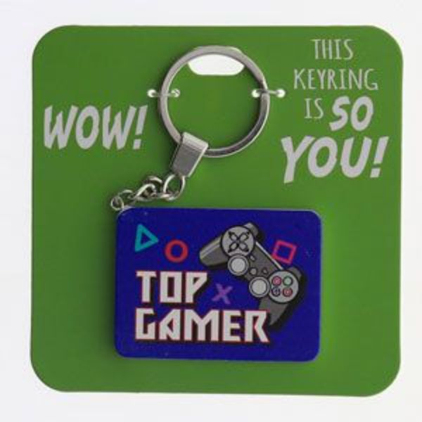 Top Gamer Keyring