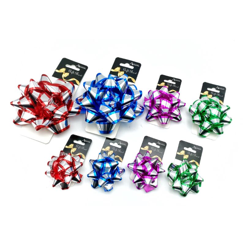 2 Tone Gift Bow - 10cm