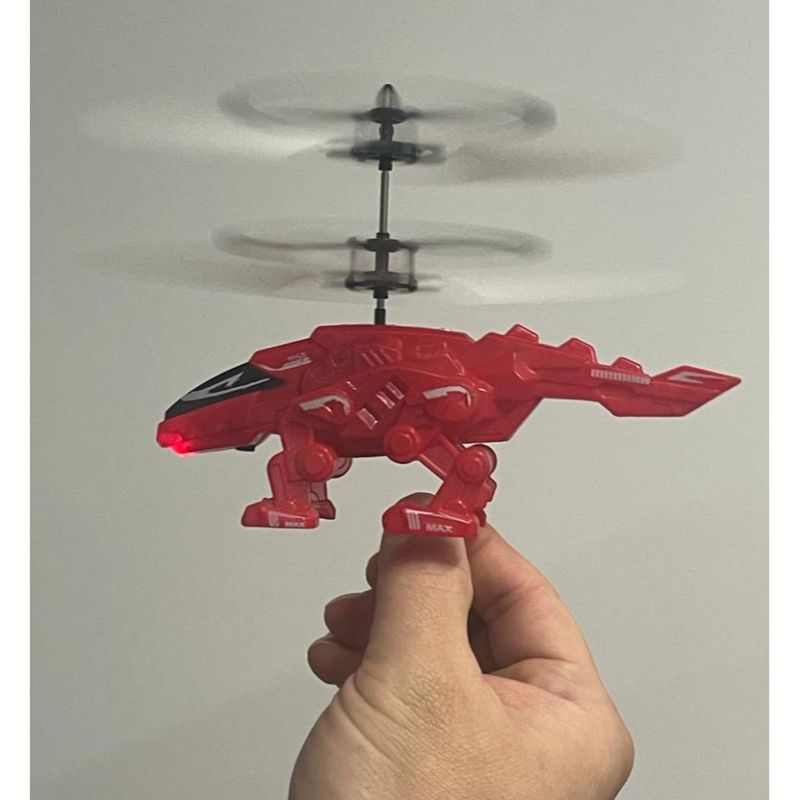 Induction Flying Aircraft Helicopter - 10cm x 15cm