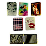 Load image into Gallery viewer, Compact PU Mirror - 6cm x 8.5cm
