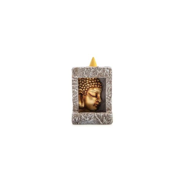 Backflow Incense Burner Buddha Stone Frame