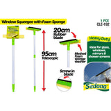 Load image into Gallery viewer, Delux Glass Squeegee With Telescopic
