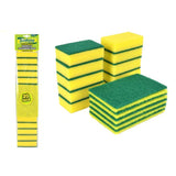Load image into Gallery viewer, 20 Pack 2-in-1 Sponge & Scrubbing Pads