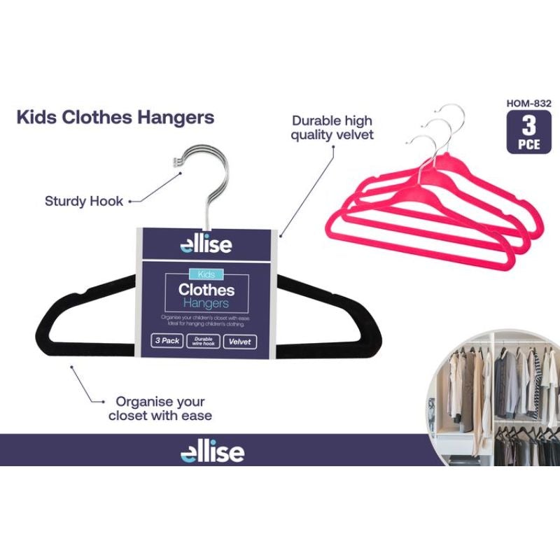 3 Pack Kids Hangers