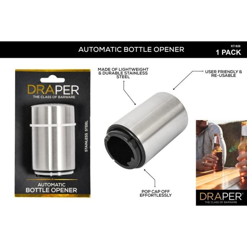 Automatic Push Down Bottle Opener
