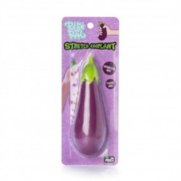 Pullie Pal Eggplant Stress Toy