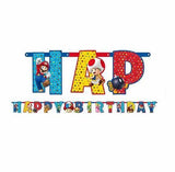 Load image into Gallery viewer, Super Mario Jumbo Add an Age Letter Banner - 3.2m x 25cm