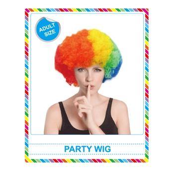 Rainbow Afro Wig - The Base Warehouse