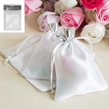 3 Pack Silver Bags - 10cm x 14cm
