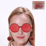 Load image into Gallery viewer, Adult Black Aviator Glasses