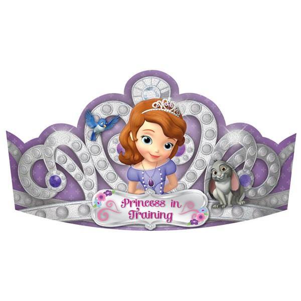 8 Pack Sofia The First Tiaras - The Base Warehouse