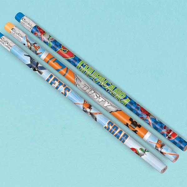 12 Pack Planes 2 Pencils Dusty & Friends - The Base Warehouse