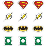 Load image into Gallery viewer, 12 Pack Justice League Eraser - The Base Warehouse