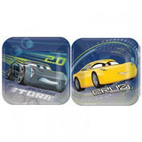 Load image into Gallery viewer, 8 Pack Cars 3 Square Plate - 17cm - The Base Warehouse
