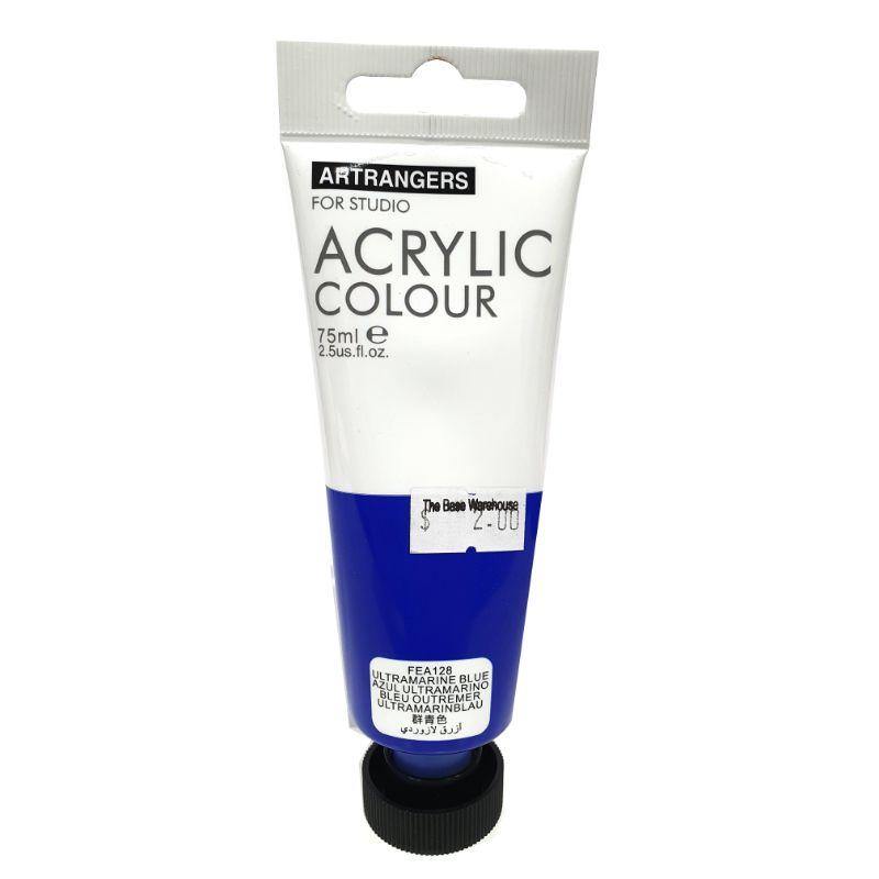 Art Ranger Ultramarine Acrylic Paint - 75ml - The Base Warehouse