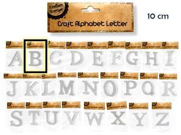 White Craft Letter B - 10cm - The Base Warehouse