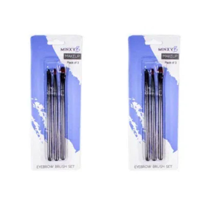 3 Pack Eyebrow Brush Set - The Base Warehouse