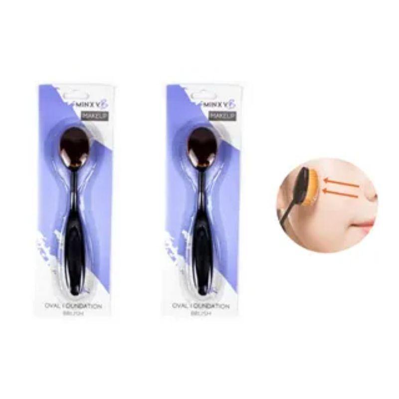 Oval Foundation Brush - 15cm x 3cm - The Base Warehouse