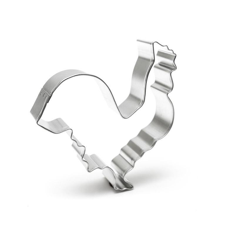 Rooster Cookie Cutter - 10.2cm - The Base Warehouse