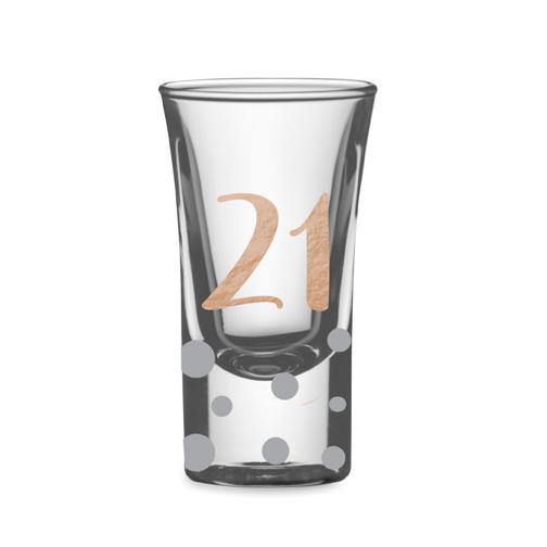 21 Rose Gold Shot Glass - The Base Warehouse