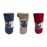 Load image into Gallery viewer, Solid Polar Fleece Blanket - 150cm x 200cm