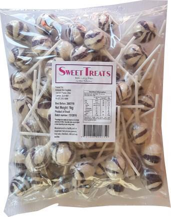 Purple Grape Flavour Ball Lollipops -1kg