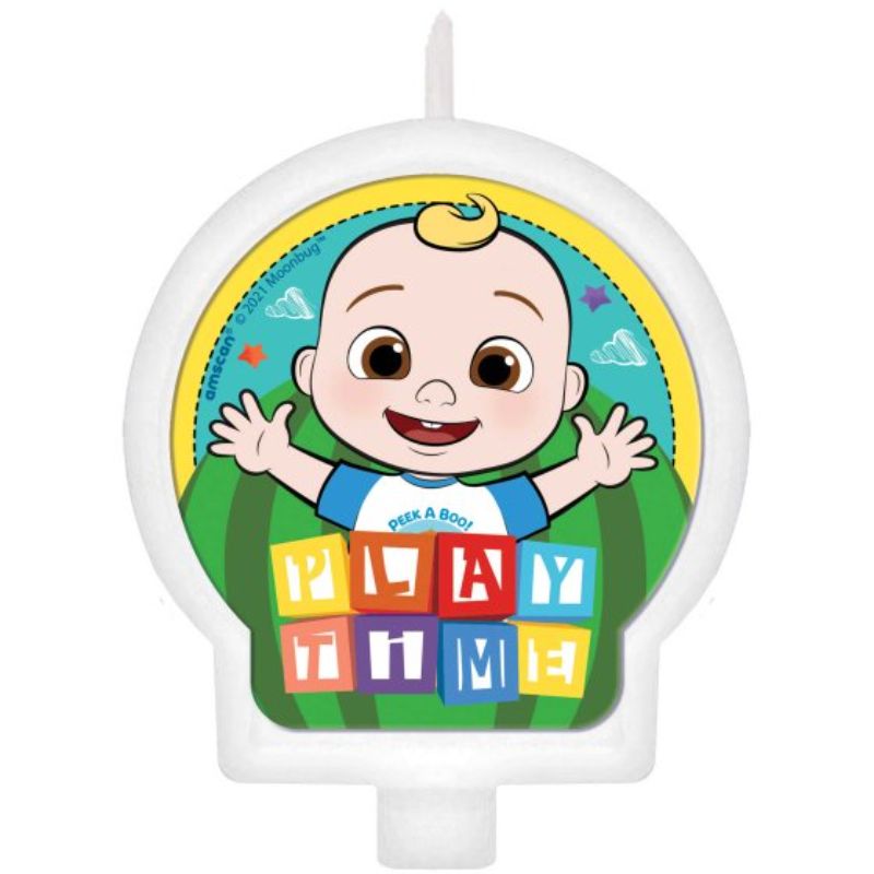 Cocomelon Play Time Candle - 6cm