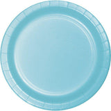 Load image into Gallery viewer, 24 Pack Pastel Blue Paper Plates - 23cm
