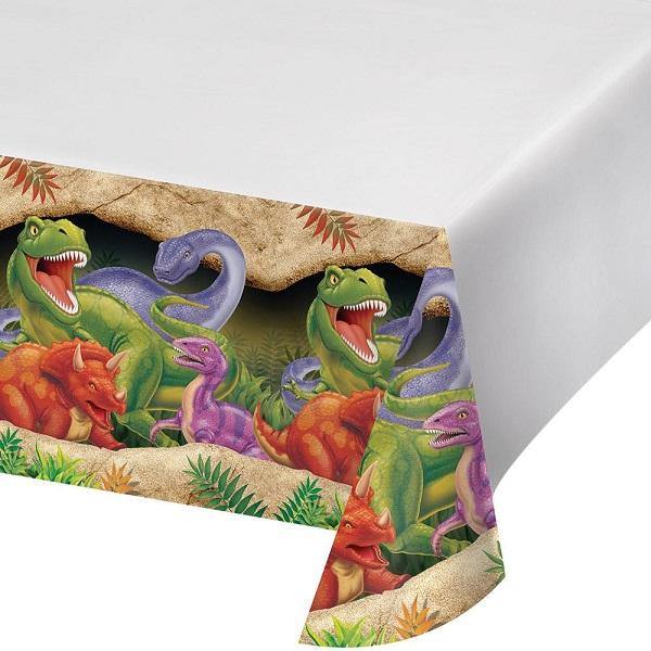 Dino Blast Plastic Tablecover - The Base Warehouse